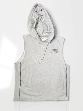 Nike Hoops Dri-FIT Sleeveless Hoodie Heather Grey (M)